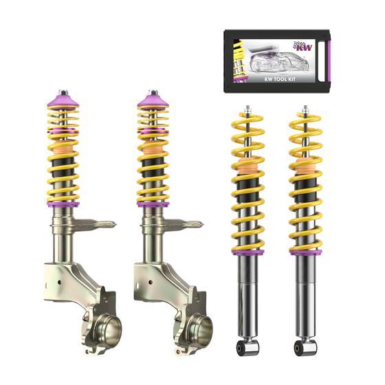 KW Coilover Kit V1 for Audi 80 (81, 85, B2) (FA Struts In Exchange) - ModsDirect