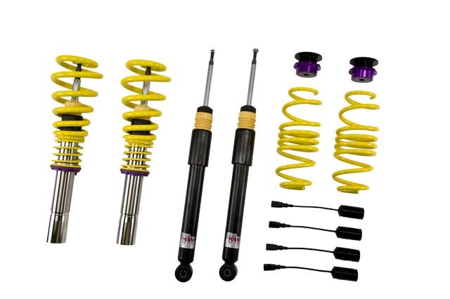 KW Coilover Kit V1 for 09/2008+ Audi Q5 (8RB) w/ Deactivation For Electronic Dampers - ModsDirect