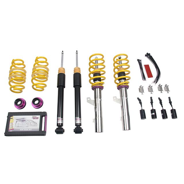 KW Coilover Kit V2 for 03/2014+ Seat Leon (5F1) w/ Deactivation For Electronic Dampers - ModsDirect