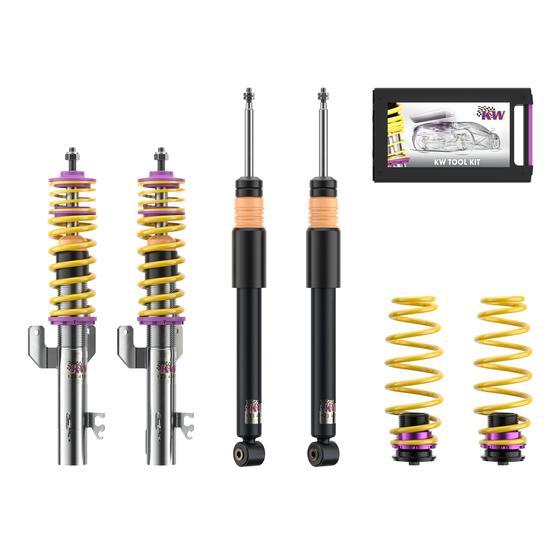 KW Coilover Kit V2 for 06/2008+ Seat Ibiza Mk IV Sportcoupe (6J1, 6P5) - ModsDirect