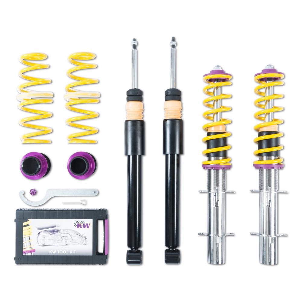 KW Coilover Kit V2 Comfort for 10/1997+ VW Golf Mk IV (1J1) - ModsDirect