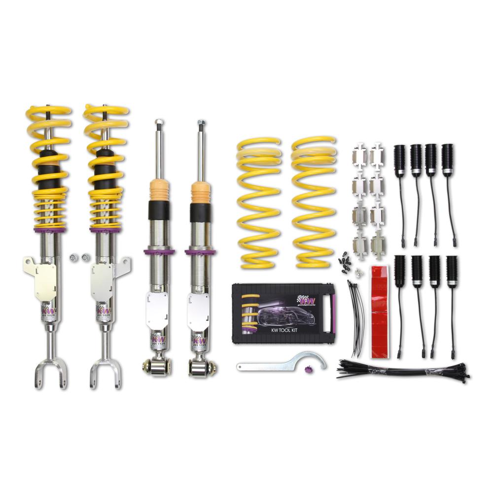 KW Coilover Kit V2 Comfort for 03/2010+ BMW 5 Series (F10) w/ Deactivation For Electronic Dampers - ModsDirect