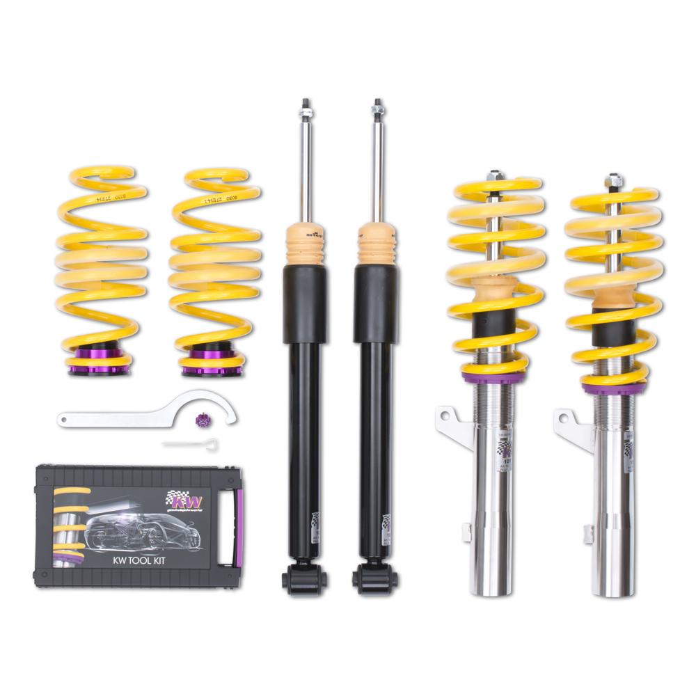 KW Coilover Kit V2 Comfort for 11/2013+ VW Golf VII (5G1, BQ1, BE1, BE2) - ModsDirect