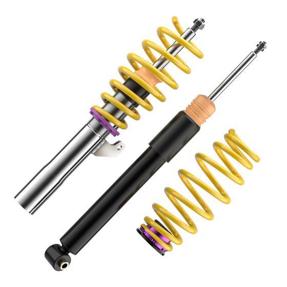 KW Coilover Kit V2 Comfort for 03/2014+ Audi A3 Convertible (8V7, 8VE) - ModsDirect