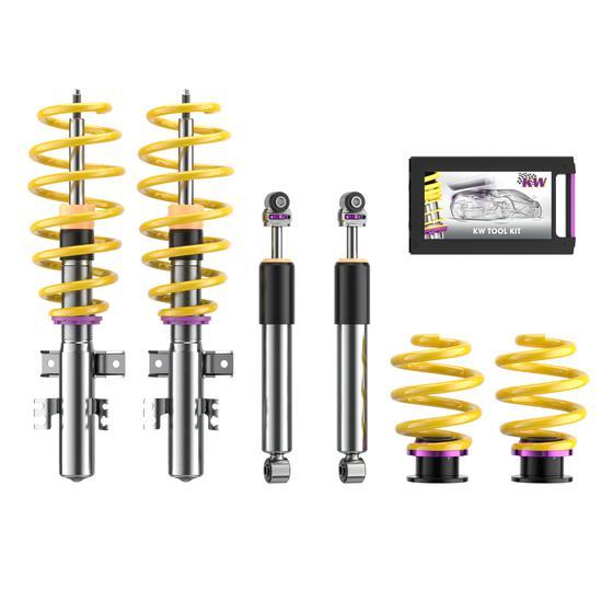 KW Coilover Kit V2 Comfort for 07/2015+ VW Transporter / Caravelle Mk VI Bus - ModsDirect