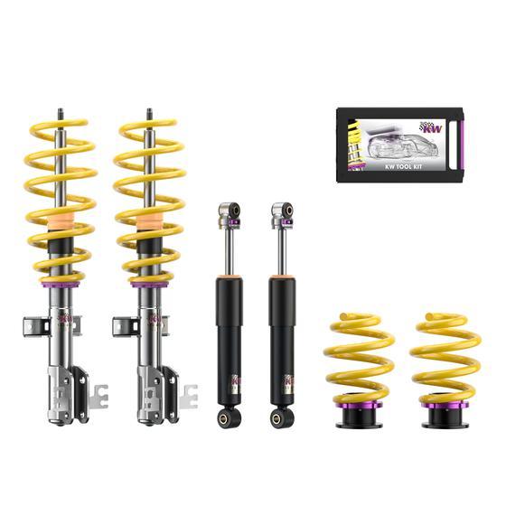 KW Coilover Kit V2 Comfort for 07/2015+ VW Transporter / Caravelle Mk VI Bus - ModsDirect