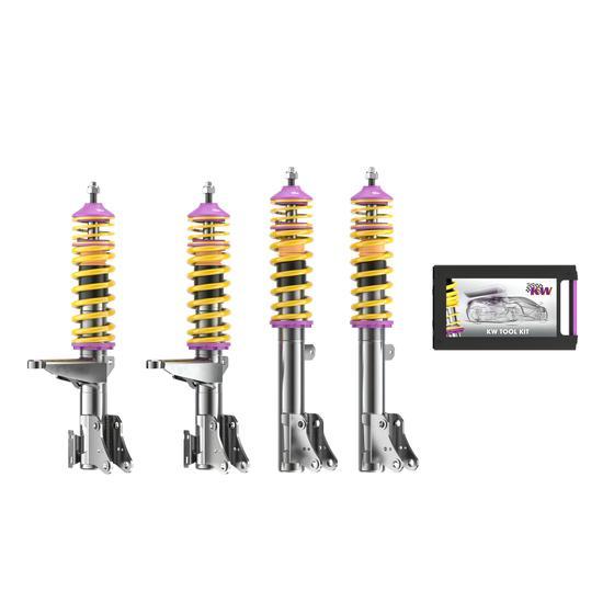 KW Coilover Kit V3 for 06/1989+ Audi 80 (89, 89Q, 8A, B3) - ModsDirect
