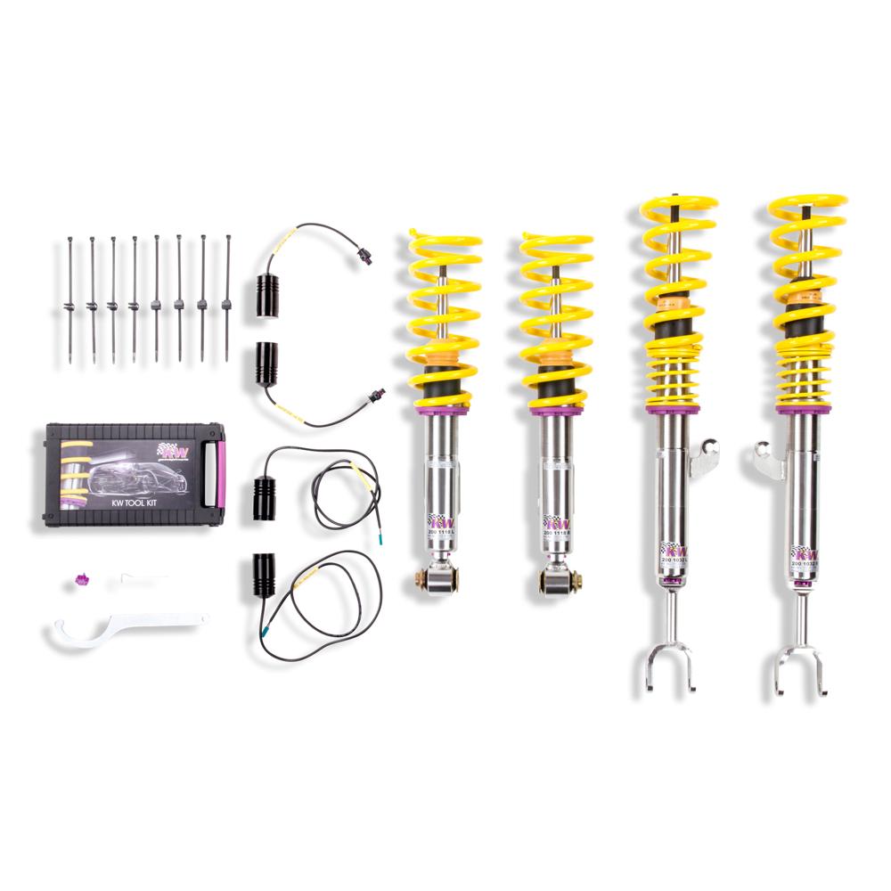 KW Coilover Kit V3 for 06/2012+ BMW 6 Series Coupe (F13) w/ Deactivation For Electronic Dampers - ModsDirect