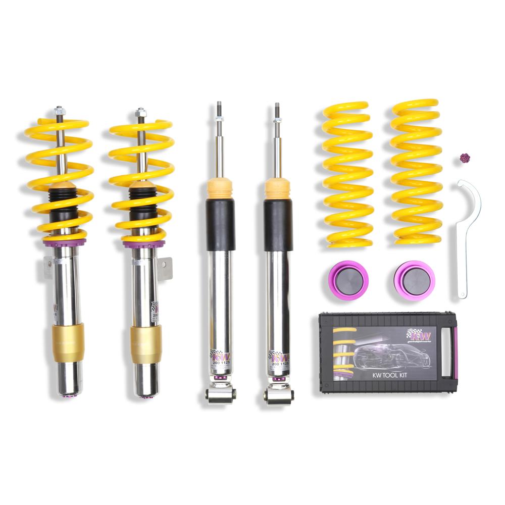 KW Coilover Kit V3 for 04/2011+ BMW 1 Series Coupe (E82) - ModsDirect