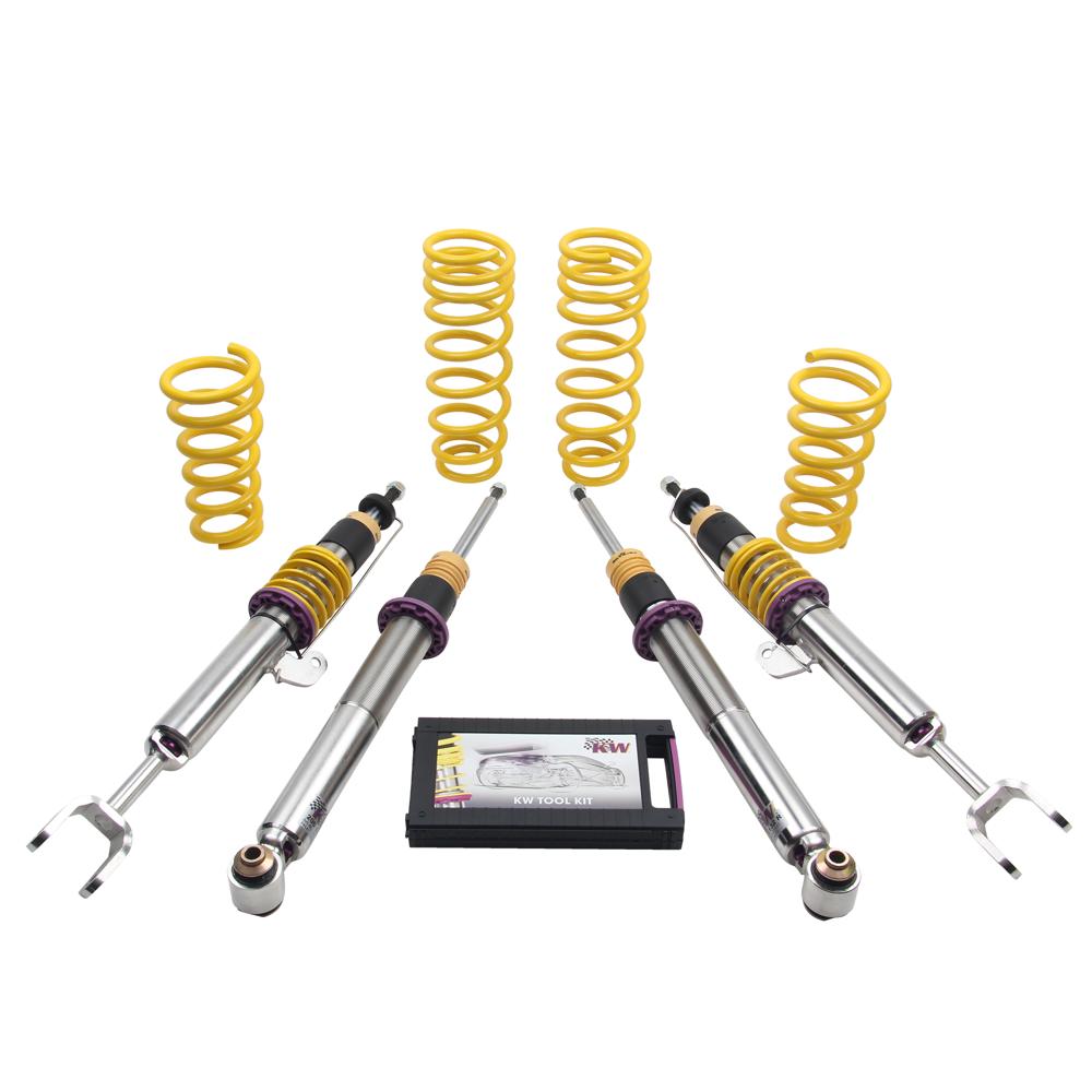 KW Coilover Kit V3 for 09/2011+ BMW 5 Series (F10) w/ Deactivation For Electronic Dampers - ModsDirect