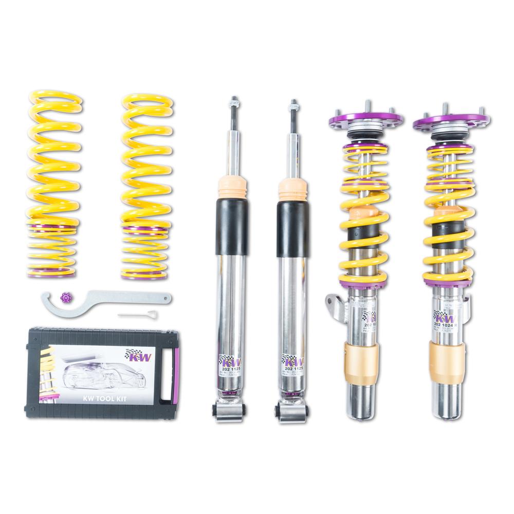 KW Coilover Kit V3 Clubsport for 09/2007+ BMW 3 Series Coupe (E92) w/ Top Mounts - ModsDirect