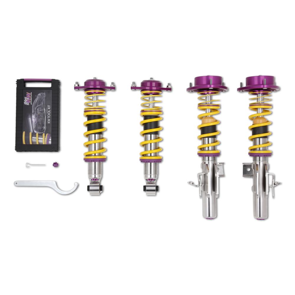 KW Coilover Kit V3 Clubsport for 09/2012+ Subaru BRZ w/ Top Mounts - ModsDirect