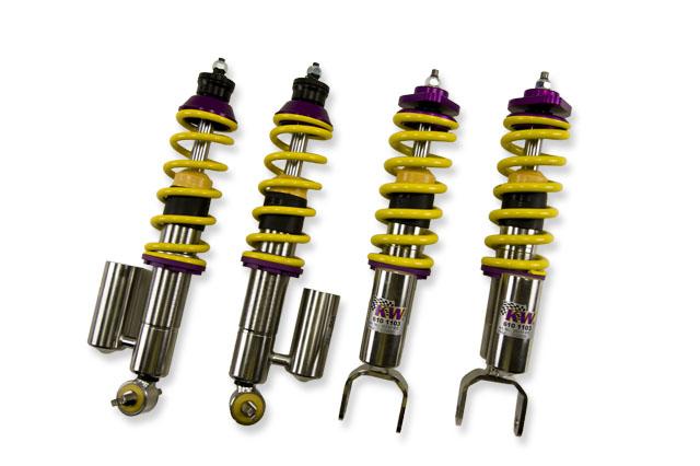KW Coilover Kit V3 for 2003+ Chevrolet Corvette Convertible w/ Deactivation For Electronic Dampers - ModsDirect