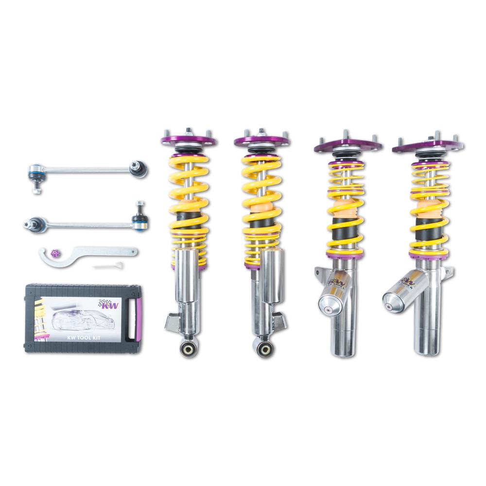 KW Coilover Kit V3 Clubsport for 09/1997+ Porsche 911 (996) w/ Top Mounts - ModsDirect