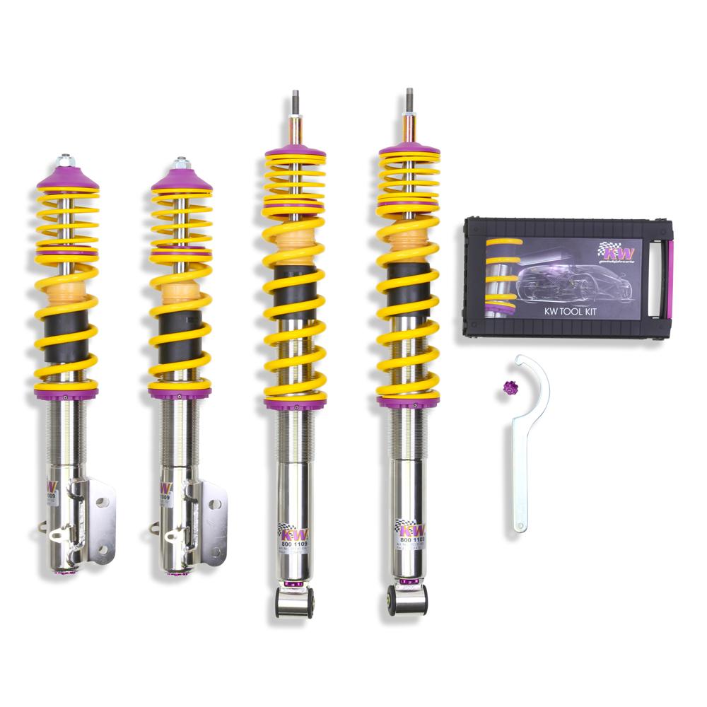 KW Coilover Kit V3 for 09/1991+ VW Golf Mk III Cabriolet (10000000) - ModsDirect