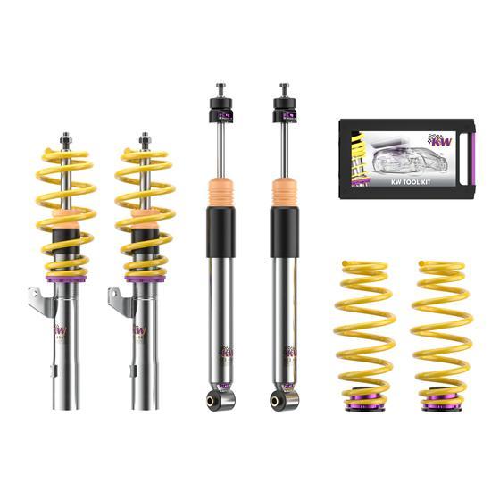 KW Coilover Kit V3 for 03/2014+ Audi A3 Convertible (8V7, 8VE) - ModsDirect