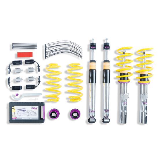 KW Coilover Kit V3 for 10/2015+ VW Passat Estate (3G5, CB5) w/ Deactivation For Electronic Dampers - ModsDirect