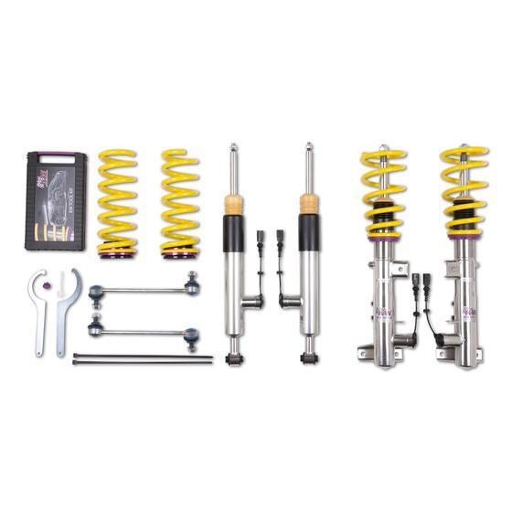 KW Coilover Kit DDC - Plug & Play for 06/2011+ Mercedes Benz C-Class Coupe (C204) - ModsDirect