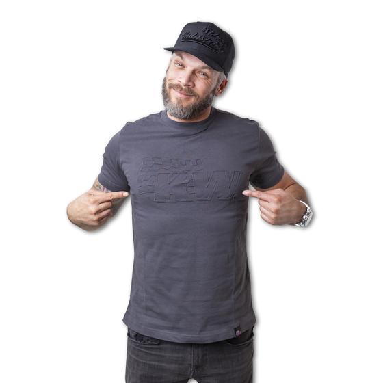 KW Mens 3D T-Shirt - Grey XXL - ModsDirect