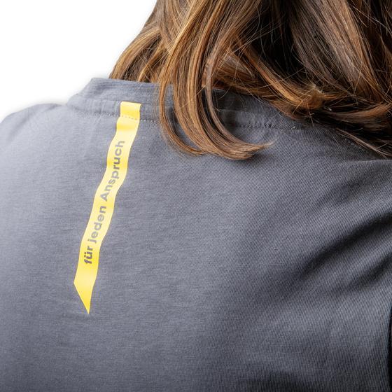 KW Womens 3D T-Shirt - Grey M - ModsDirect