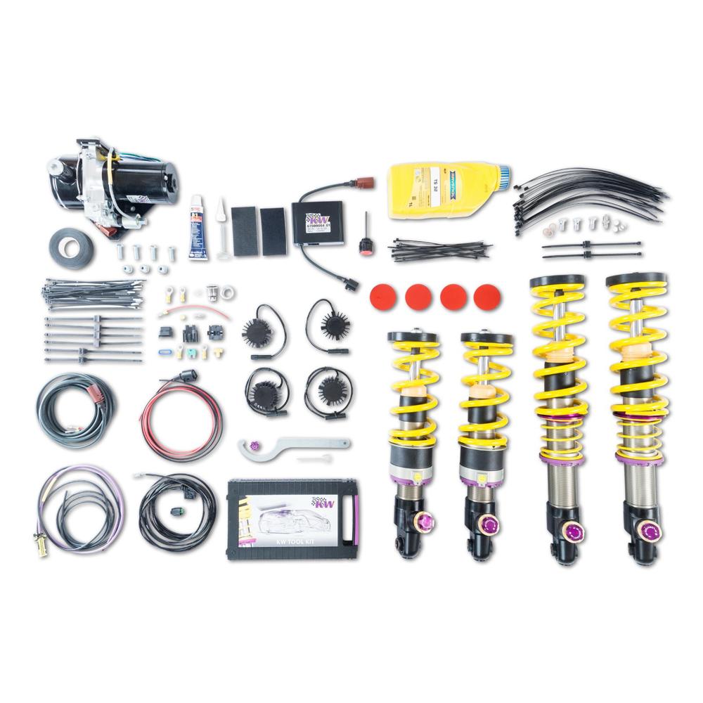 KW HLS 2 Coilover kit V4 w. HLS 2 Hydraulic Lift System - ModsDirect