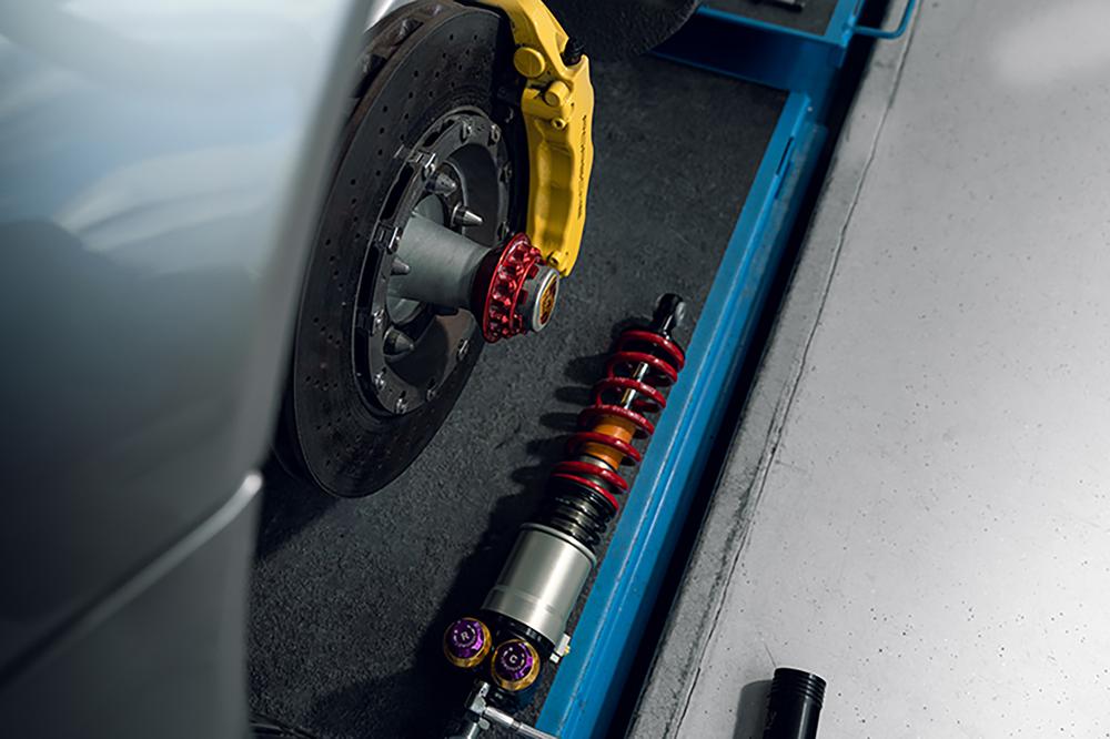 Coilover kit V5 (Porsche Carrera GT Edition) w. HLS 4 Hydraulik Liftsystem - ModsDirect