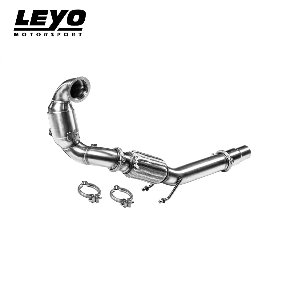 MK7 GTI DOWNPIPE (200 cel cat) T304 - ModsDirect