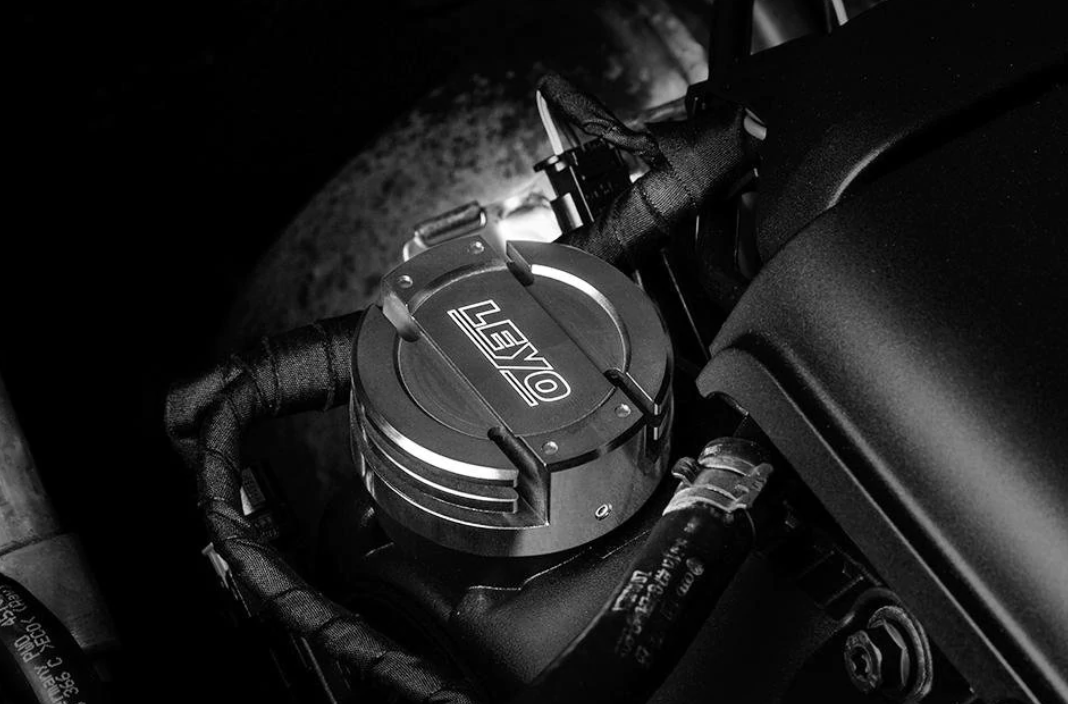 LEYO Motorsport | Billet Oil Cap Black - ModsDirect