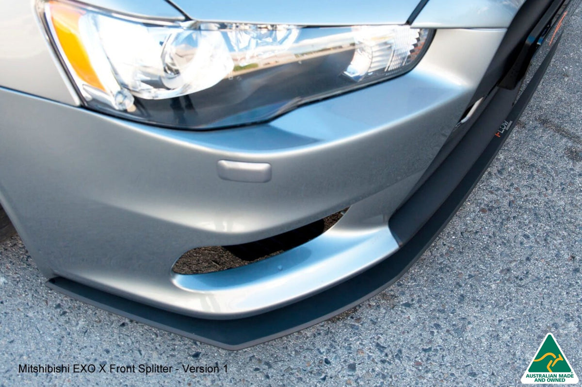 Lancer Evolution X Front Lip Splitter V1