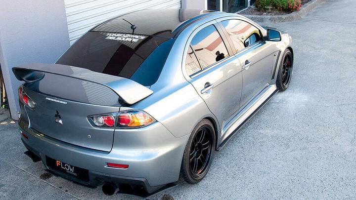 Lancer Evolution X Full Lip Splitter Set
