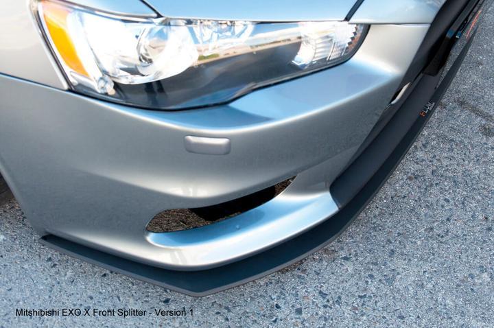 Lancer Evolution X Full Lip Splitter Set