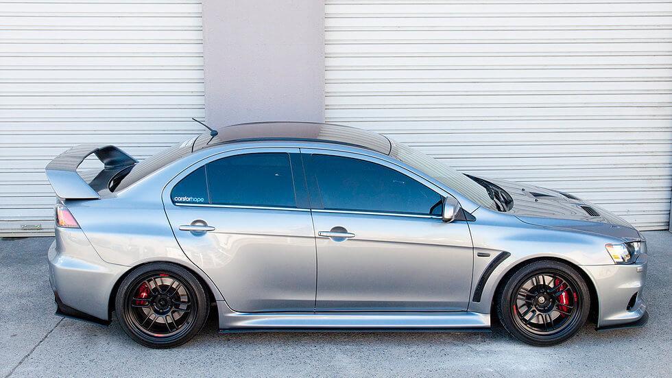 Lancer Evolution X Full Lip Splitter Set