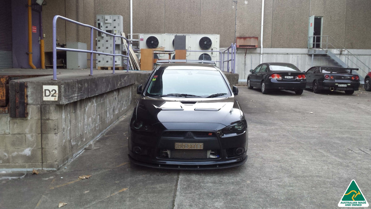 Lancer Ralliart CJ Front Splitter V2