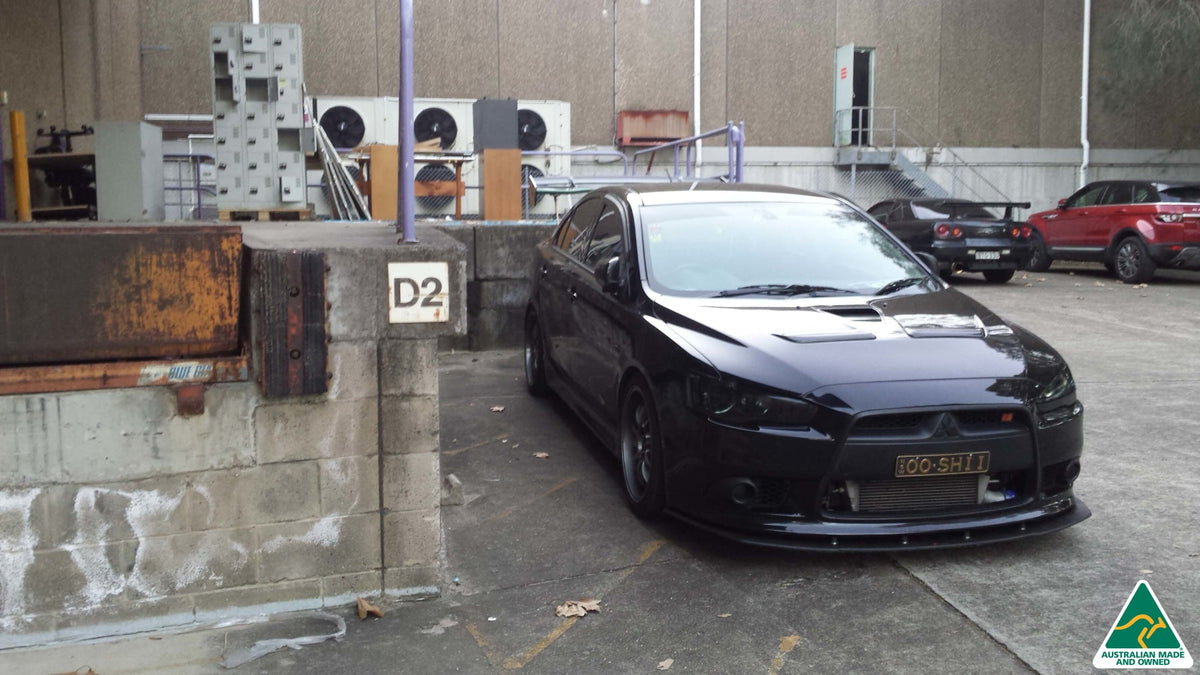Lancer Ralliart CJ Front Splitter V2