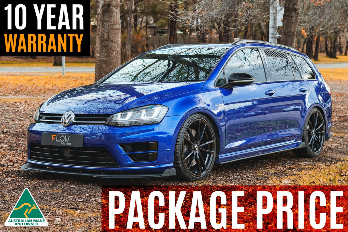 MK7 Golf R Wagon - Full Lip Splitter Set - ModsDirect