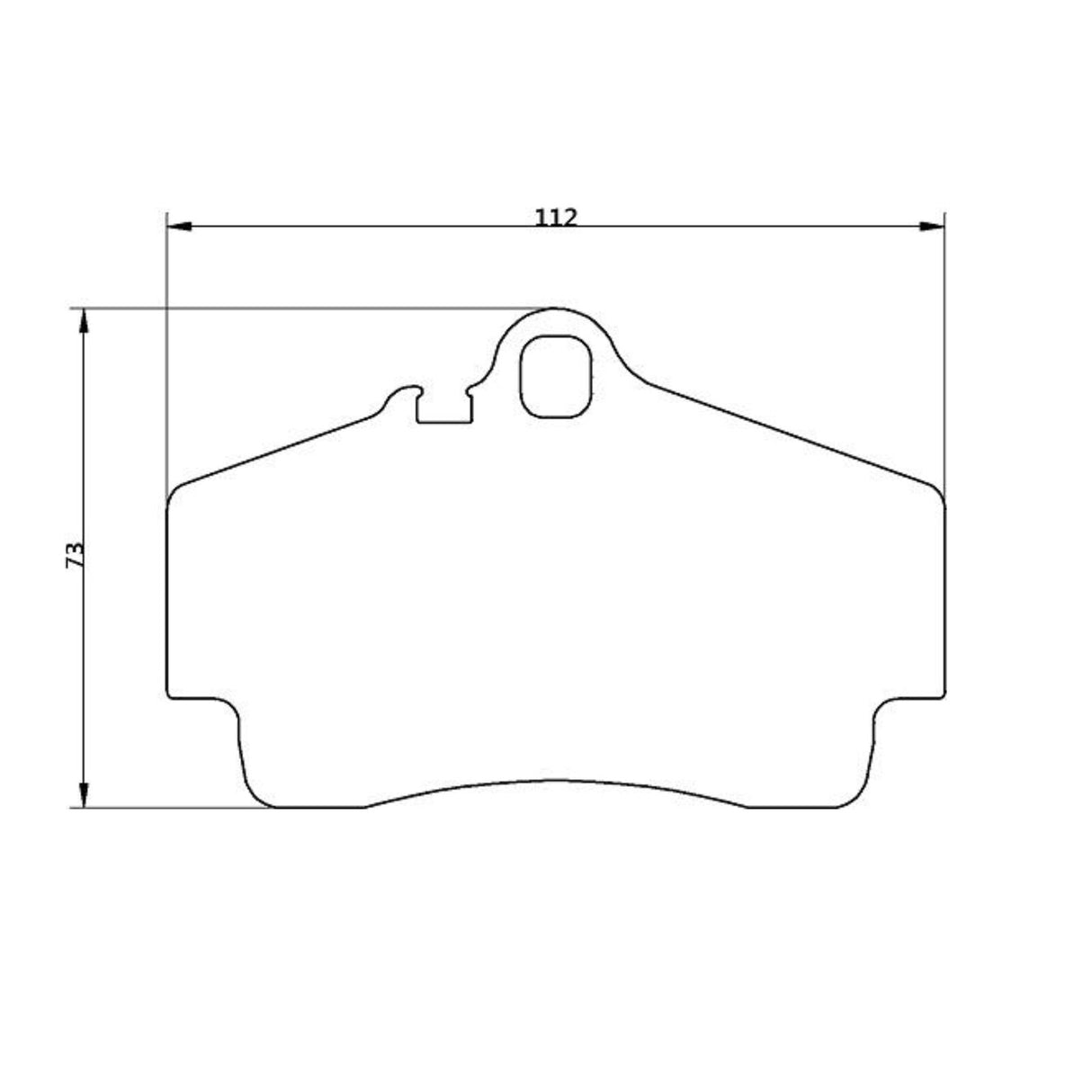 CIRCO M207 Race Brake Pads Porsche Carrera / Boxster / Cayenne / Cayman - ModsDirect