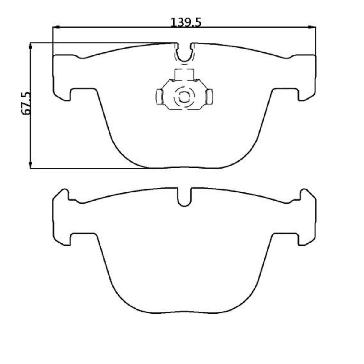 CIRCO SC17 Street Performance Brake Pads BMW M3 (E92) / M5 (E60) / X5M - ModsDirect