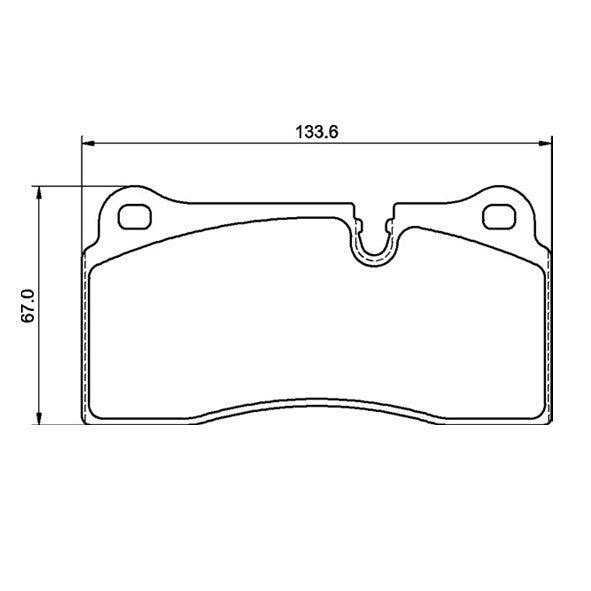 CIRCO M119 Race Brake Pads BMW M2 Competition / Audi R8 (with sensor slot) - ModsDirect