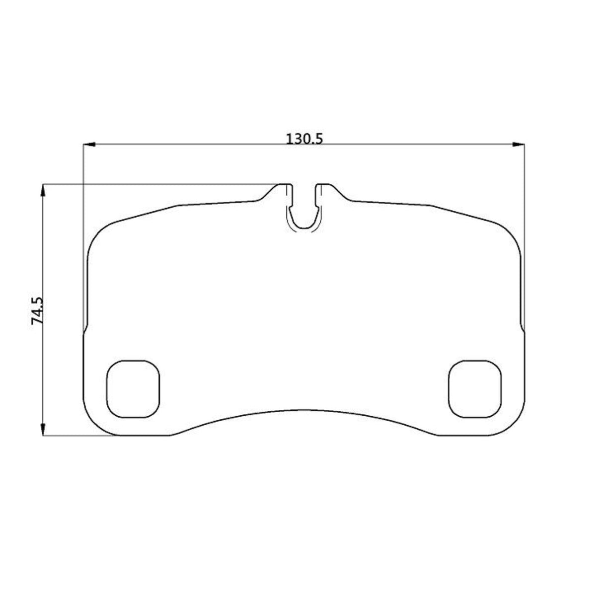 CIRCO M207E Race Brake Pads Porsche GT3 Cup (997) - ModsDirect