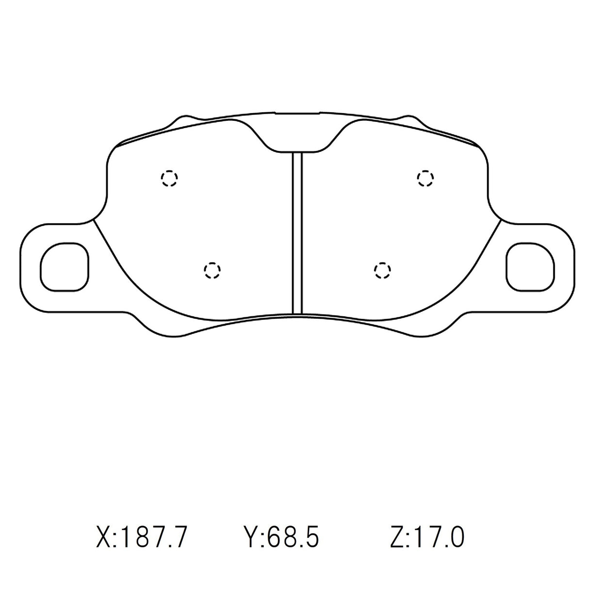 CIRCO M207 Race Brake Pads Porsche 911 Turbo (991) / GT3 3.8 (991) / Cayman (981) - ModsDirect
