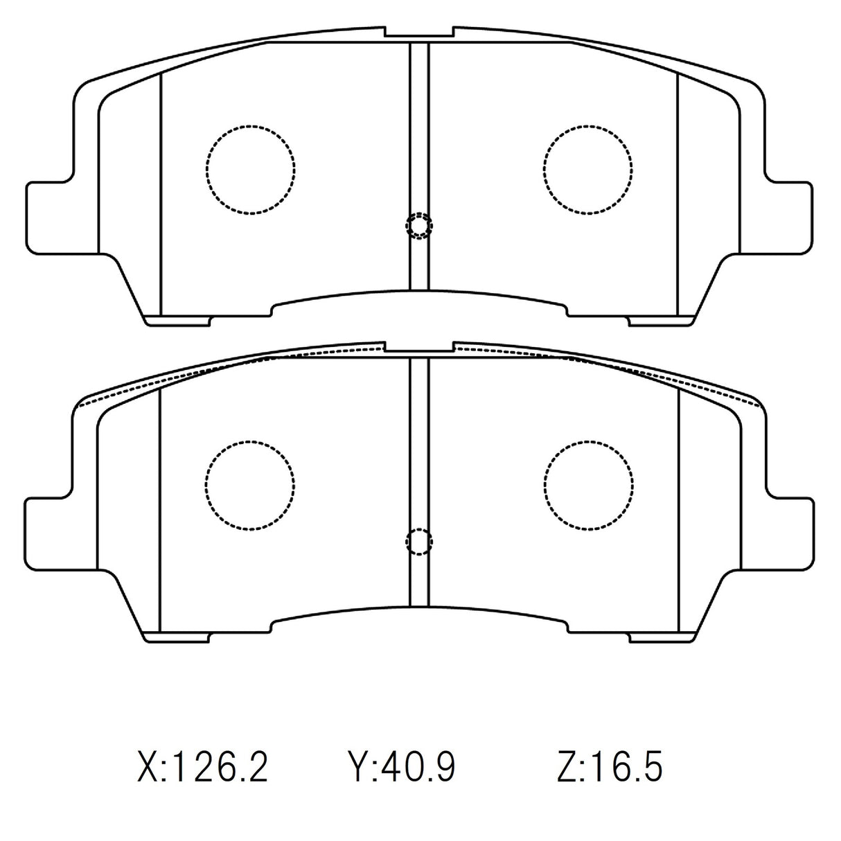 CIRCO S88 Performance Trackday Brake Pads Ford Mustang 2016 - ModsDirect