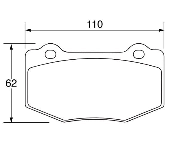 CIRCO M119 Race Brake Pads Camaro / Mustang (Brembo) - ModsDirect