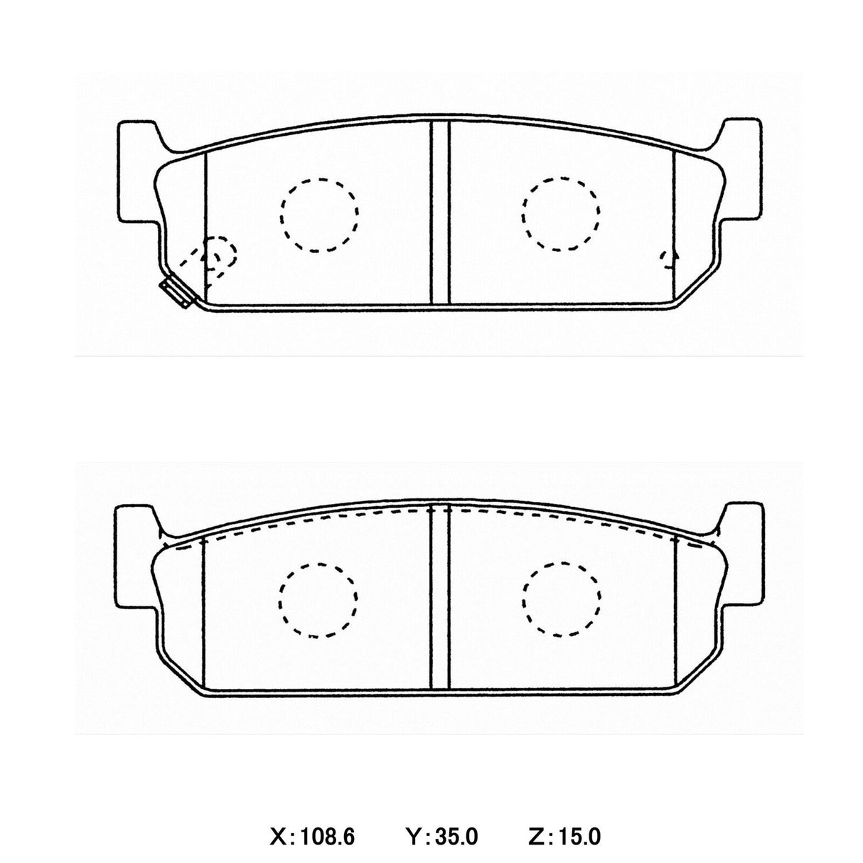 CIRCO SC17 Street Performance Brake Pads Nissan Stagea WC34 RB25DET - ModsDirect