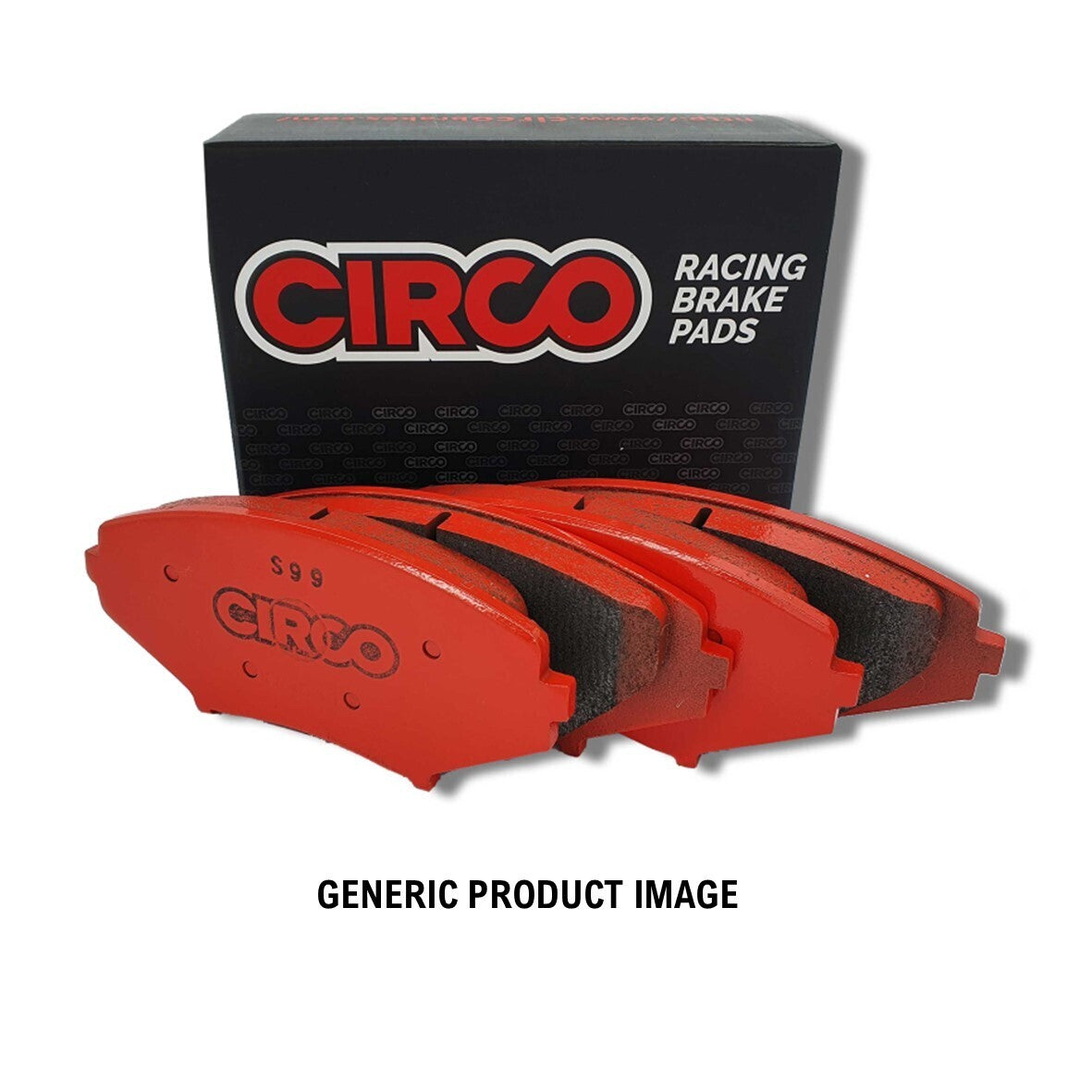 CIRCO S99 Performance Trackday Brake Pads Mitsubishi Lancer Evo 1 - ModsDirect
