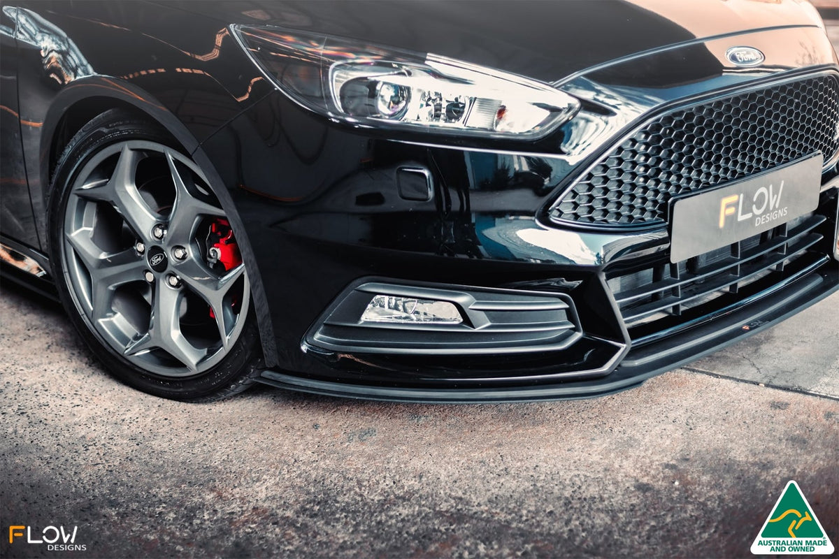 MK3.5 Focus ST (Facelift) Front Lip Splitter Extensions (Pair)