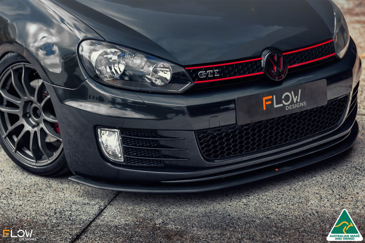 MK6 Golf GTI Front Lip Splitter V3