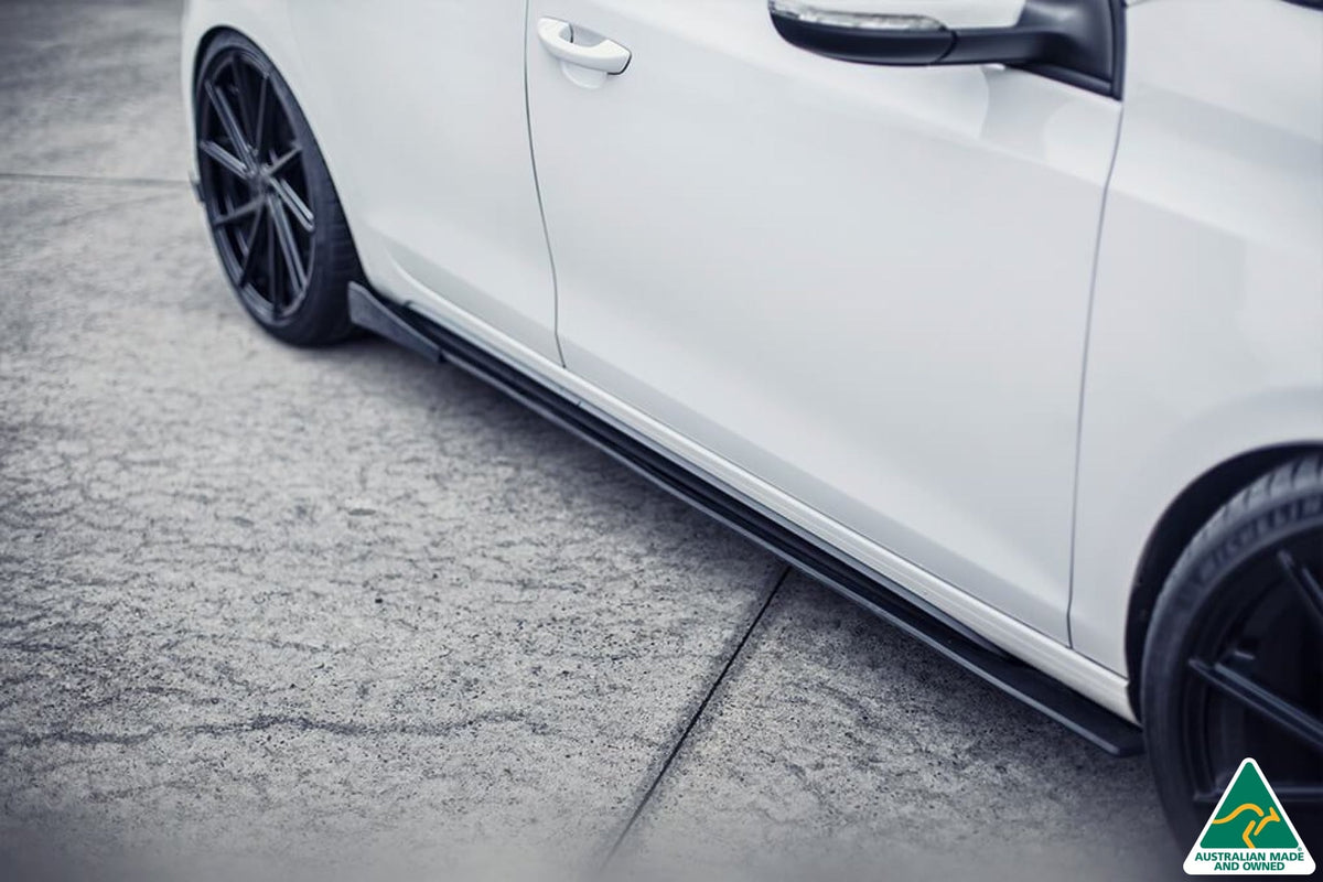 MK6 Golf GTI Side Skirt Splitters V3 (Pair)