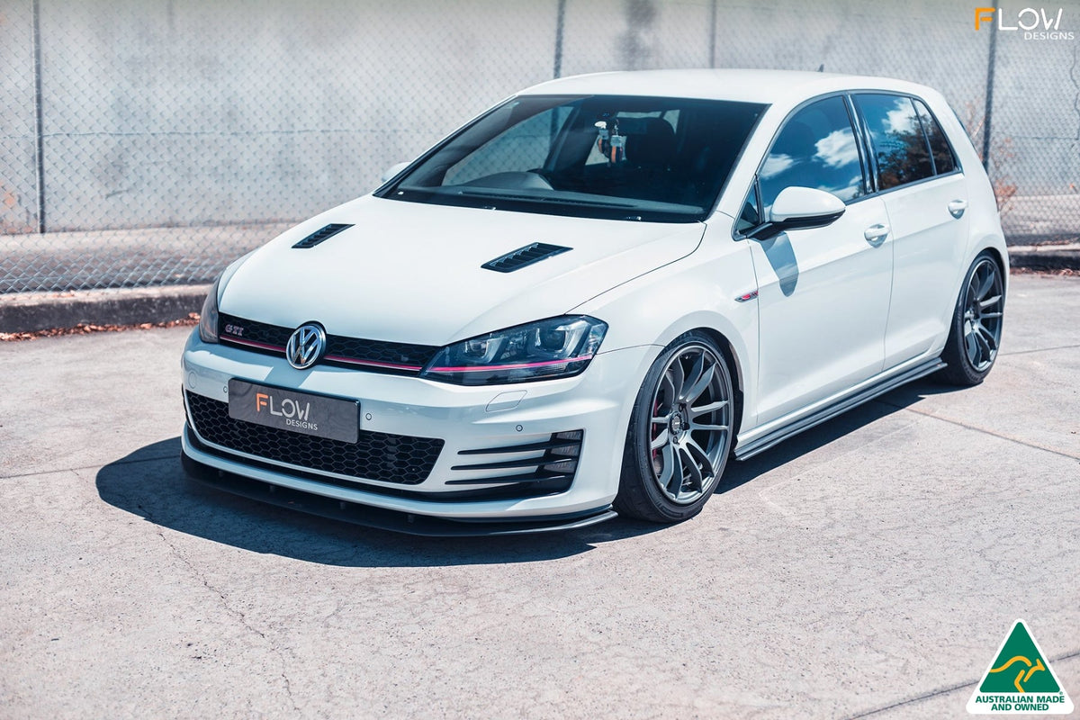MK7 Golf GTI Front Lip Splitter Extensions (Pair)