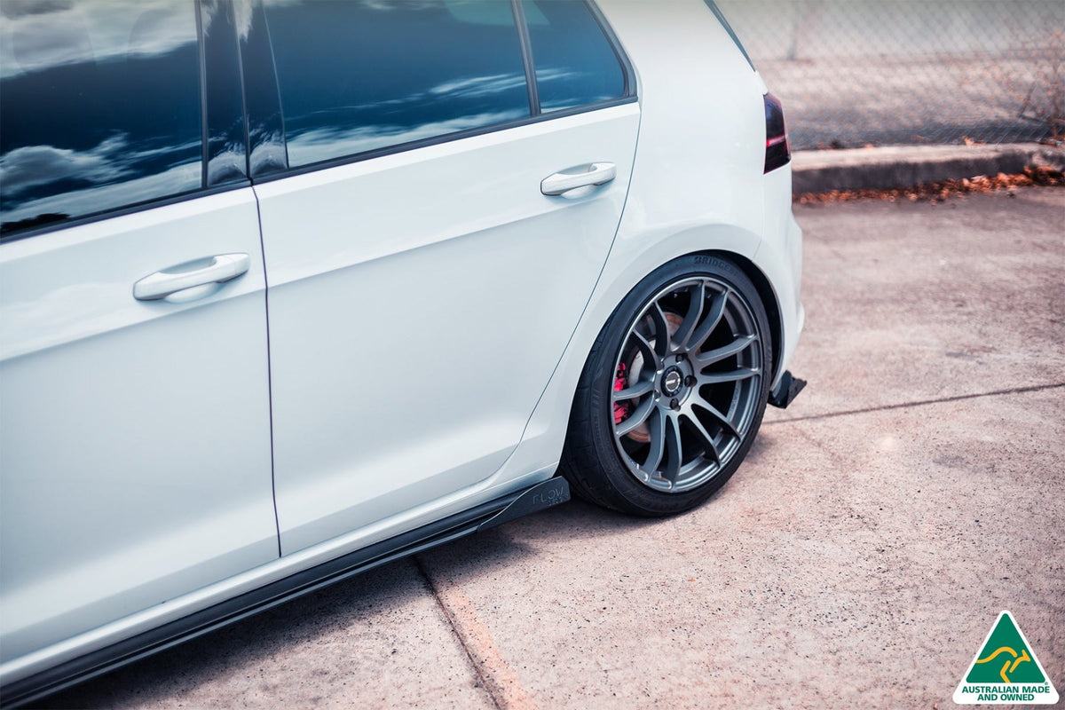 MK7 Golf GTI Side Skirt Splitter Winglets (Pair)