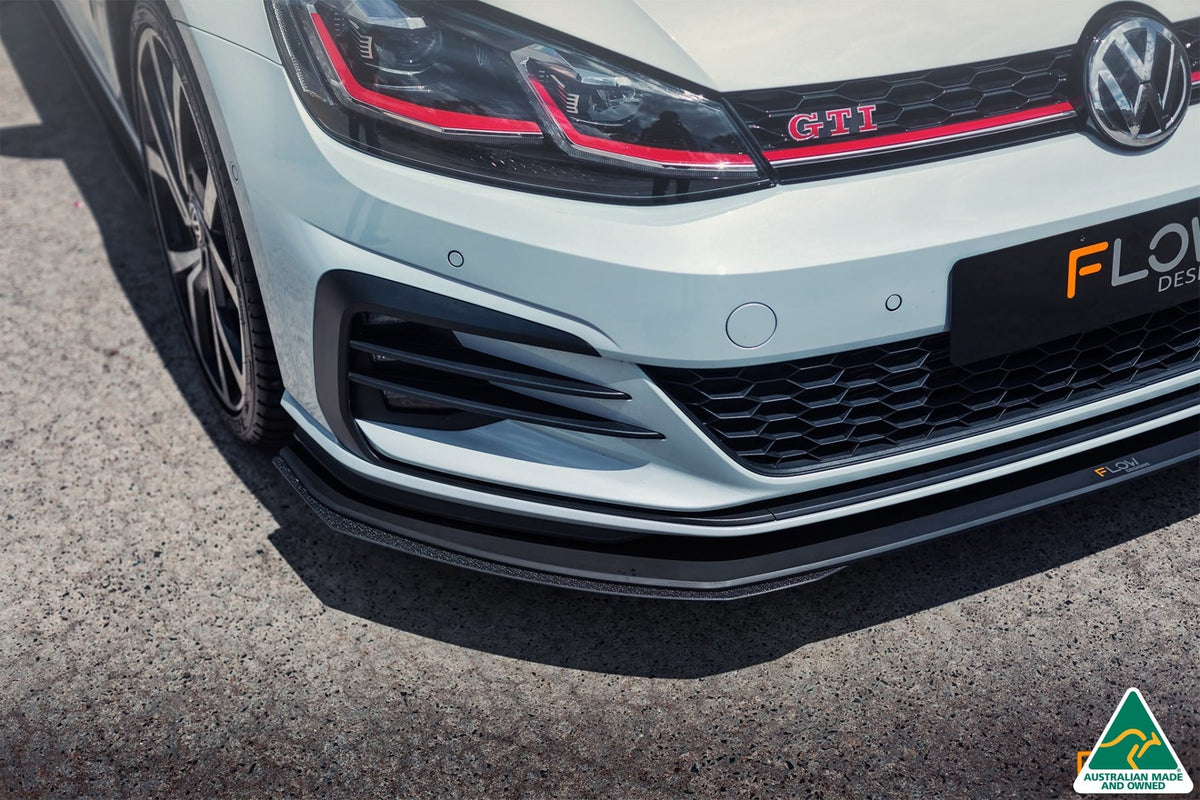 MK7.5 Golf GTI Front Lip Splitter Extensions (Pair)